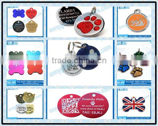 Best selling products china small metal pet tags