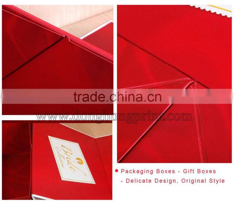 Preserve your best congratulation high quality wedding gift box