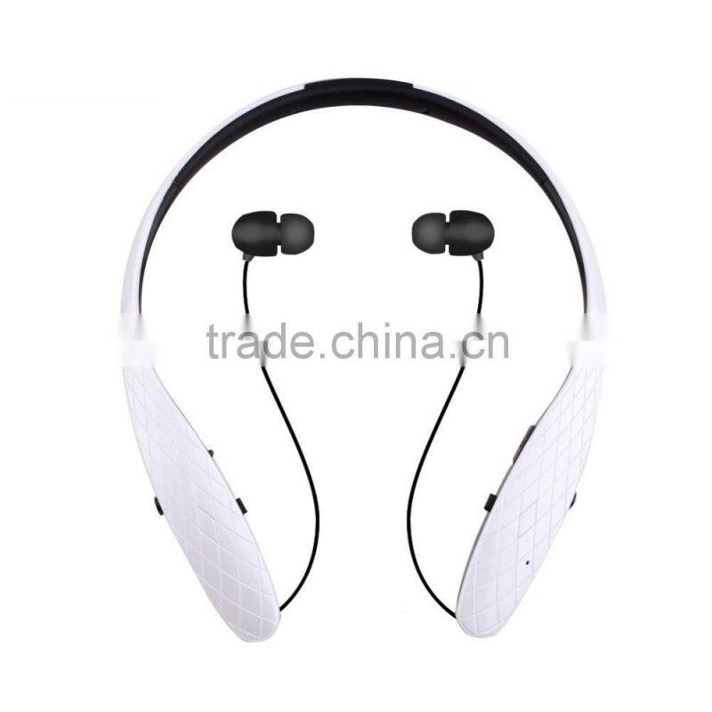 Headset with Mic Stereo Neckband Hand-free Wireless Sports Earphone