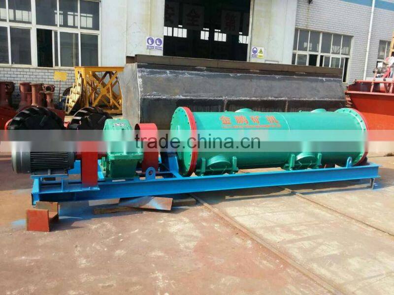 Mobile Gold trommel machine for panning