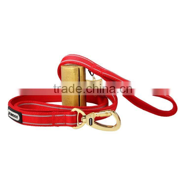 2.5-152cm, Plain Nylon and Reflective Stripe Dog Leash