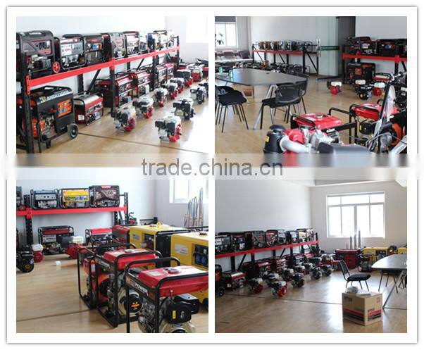 portable single cylinder 4 stroke manual electric generator