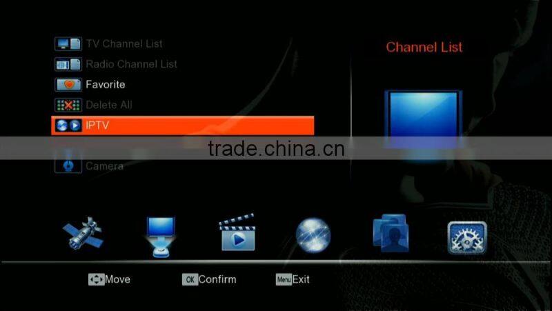 FTA Satellite Receiver DVB-S2+T2&T V8 Combo Support USB Wifi IPTV CAS PVR Twin Protocol Cccam Newcam MScam Youtube