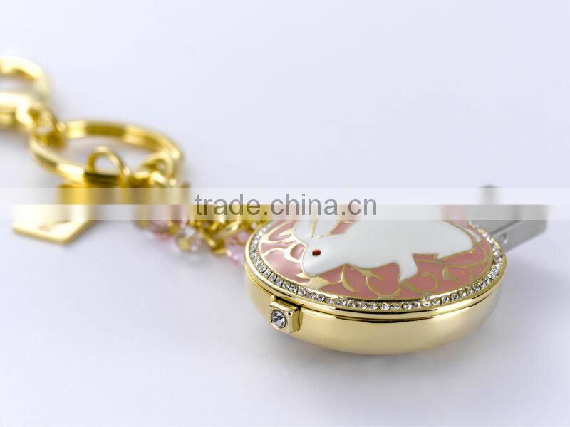 RORO Auspicious Rabbit enamel craft gift USB flash disk USB flash drive