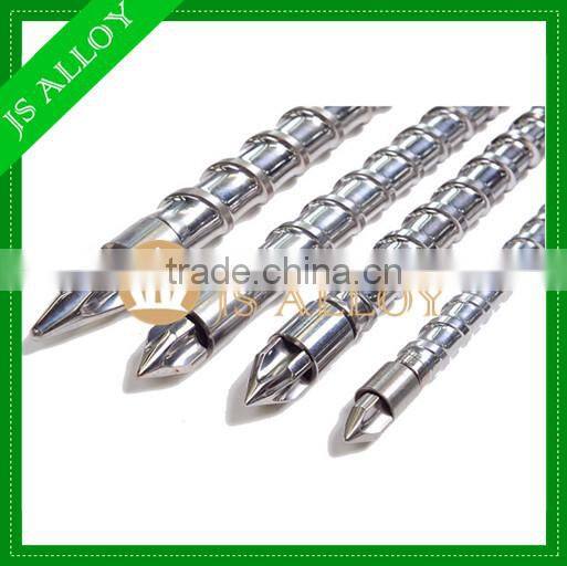 Plastic shoes injection machine single screw and cylinder for plastic machine