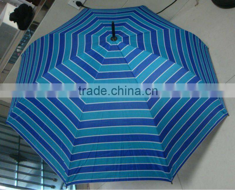 G32H big check promotional golf umbrella
