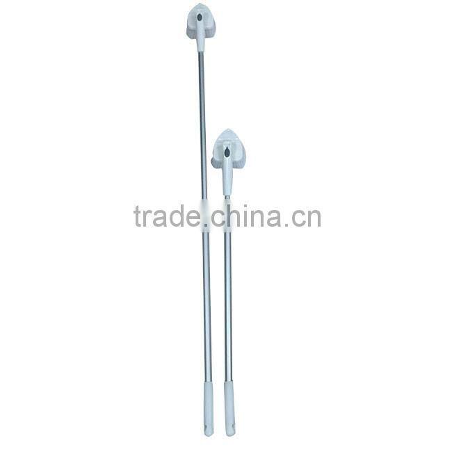 Multifunction Soft bristle plastic floor bathroom cleaning brush with telescopic handle