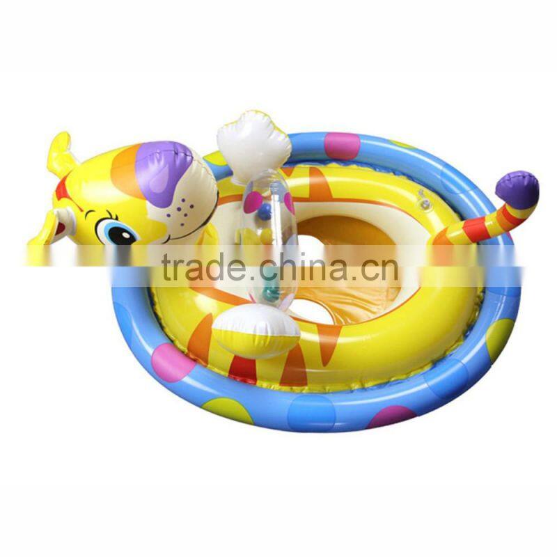 Inflatable See Me Sit Pool Ride for Age 3-5 /Type Animals Inflatable Ring/Inflatable Ring Supplier