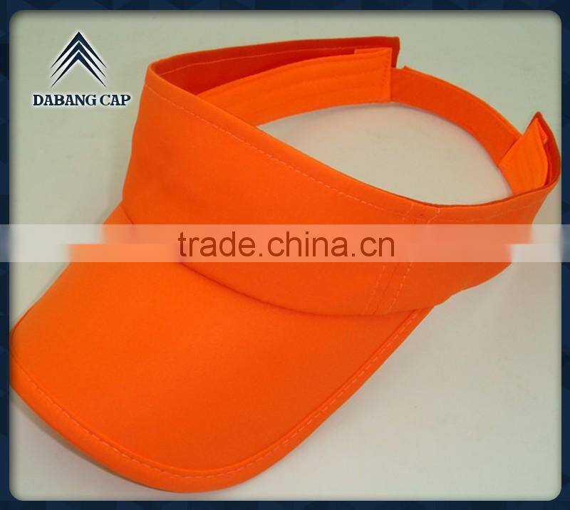 Highly praised promotional best softtextile sun visor cap