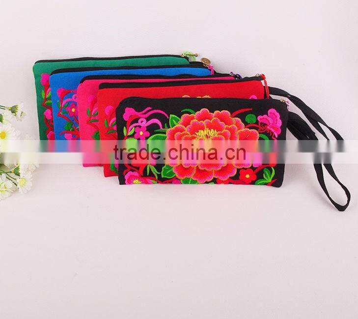 New Chinese Characteristics Bag Ethnic Style Coin Purse Vintage Embroidered Bag Traditional Embroidery Wallet