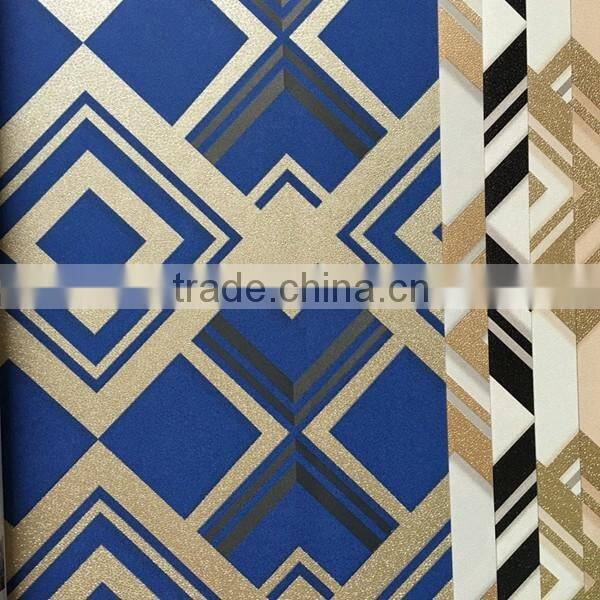 high quality 3d pvc wallpaper with new design