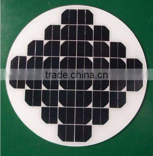 Round Solar Panel 5W for 6V