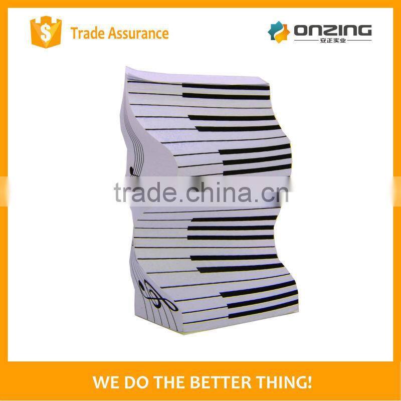 4 sides printing talk deisgn tear off spiral paper notepad cube