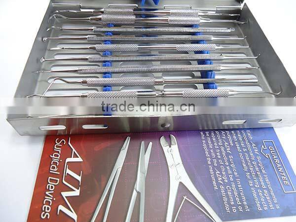 Dental Scalers Sterilizing Tray