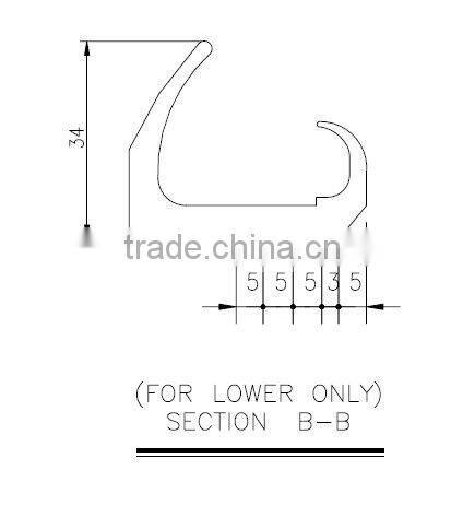 CZPJ Brand EPDM container door seal gasket