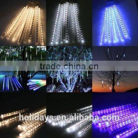 New christmas tree decoration meteor string led light