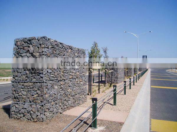 We professional offer hot dipped galvanized Gabion baskets with 2.7mm diameter