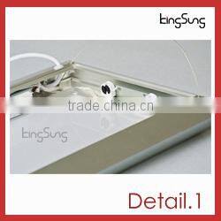 Silver Colour 1192mm With PMMA Lighting Fixtures For Office