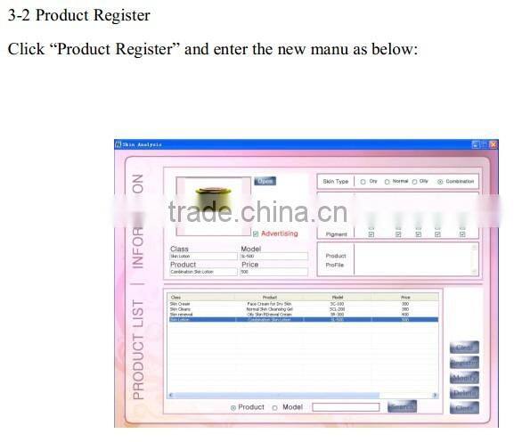 Magic mirror skin analyzer Skin scope analyzer
