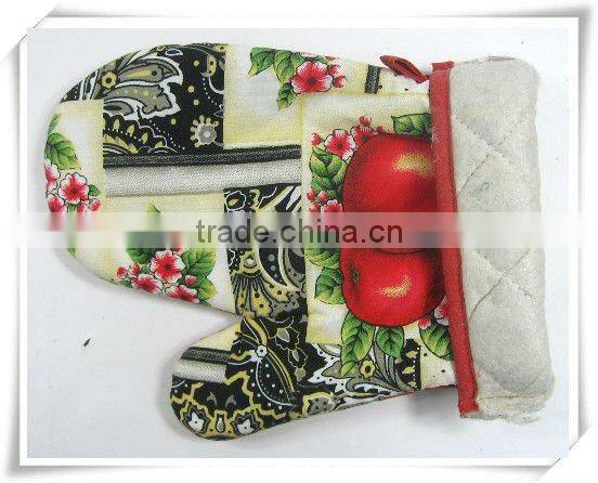 Promotional oven mitt, printed oven glove