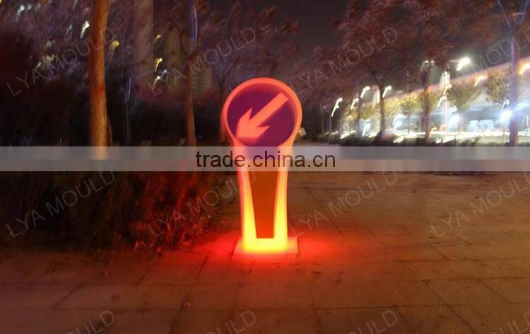 Thickness 5mm durable rechargeable battery powered led sign