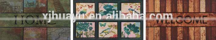 Flocking door WELCOME mat antiSlip outdoor Entrance floor mat