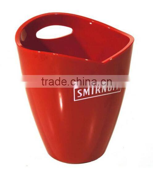 New arrival smirnoff ice bucket, vodka ice bucket plastic