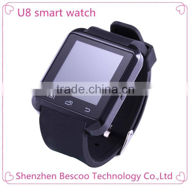 Factory price wholesale u8 bluetooth smart watch for all phones kid watches