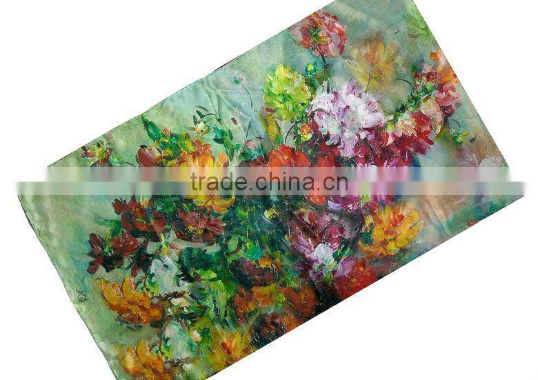 fashion silk scarf styles women