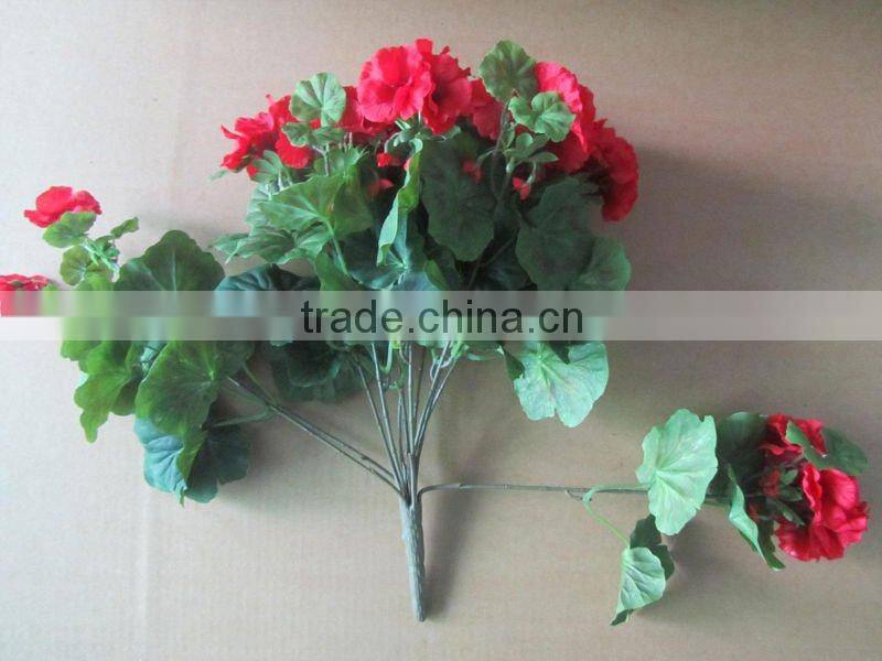 artificial flower bouquet begonia YL289