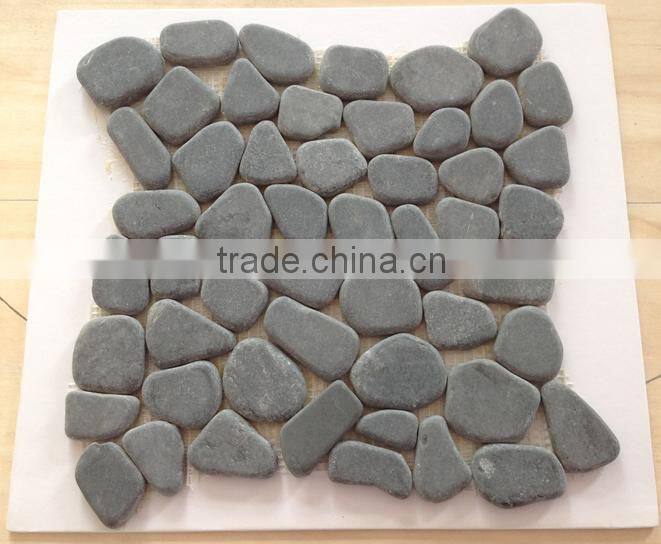 natural stone pebble stone flooring