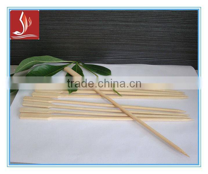 low price bamboo BBQ skewer,flat bbq skewer,bbq skewers