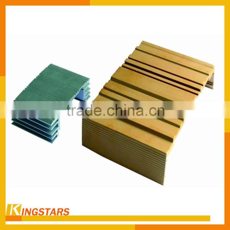 aluminum profile section aluminum curtain wall powder coating
