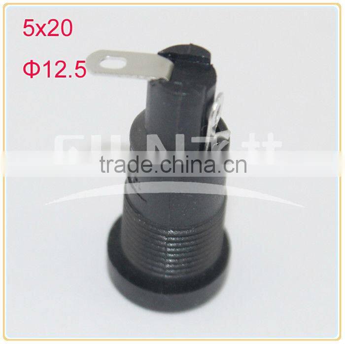 black bakelite R3-11 automotive fuse holder for 5*20mm fuse