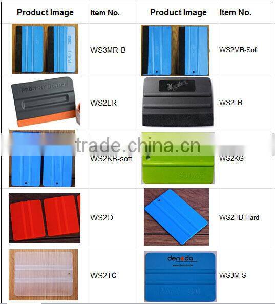 plastic car wrap long squeegee