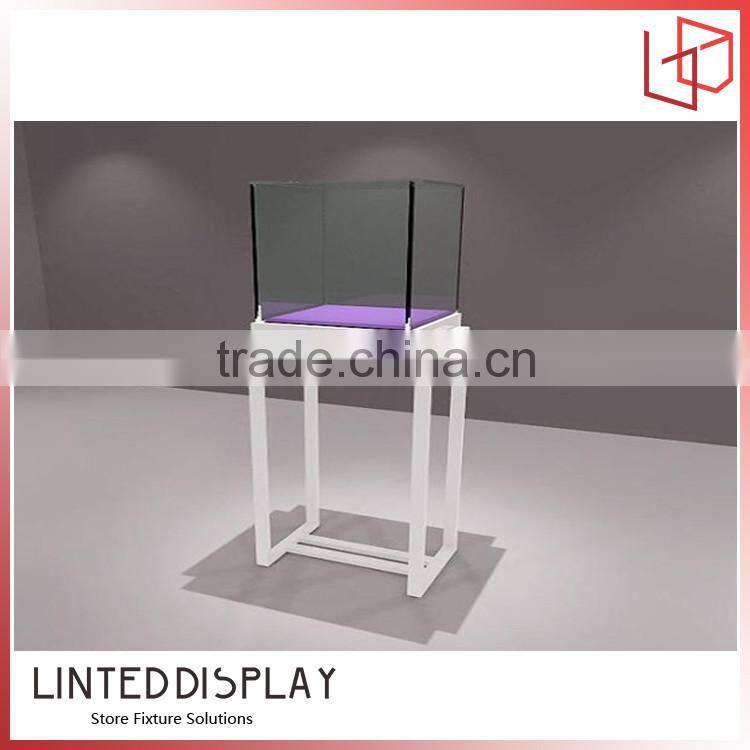 Warehouse glass wall display cabinet