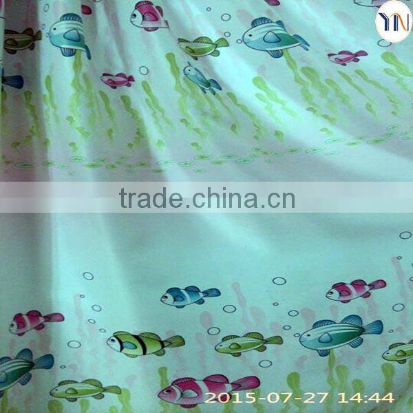curtain for kids, 100% sun block curtain for children, cartoon pattern printing fabric for kids' curtain