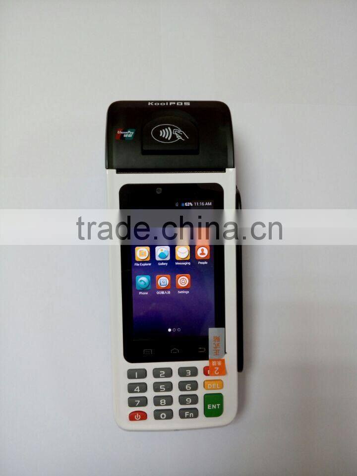 handheld pos devices /pos system/mobile pos terminal EMV certificated P8000