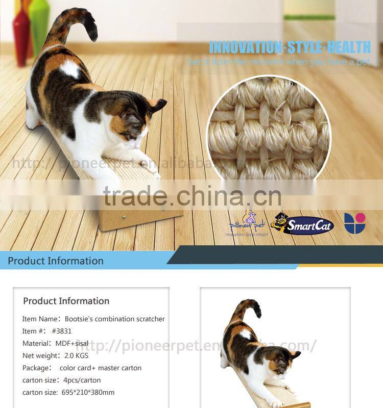 Wear-resistant Natural Sisal Scratching Board Pet Supplies Cat Toys Protecting Sofa and Wall From Cat's Paw