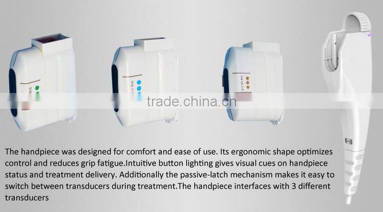 Hot sale neck treatments for sagging skin hifu system machine for anti aging anti wrinkle