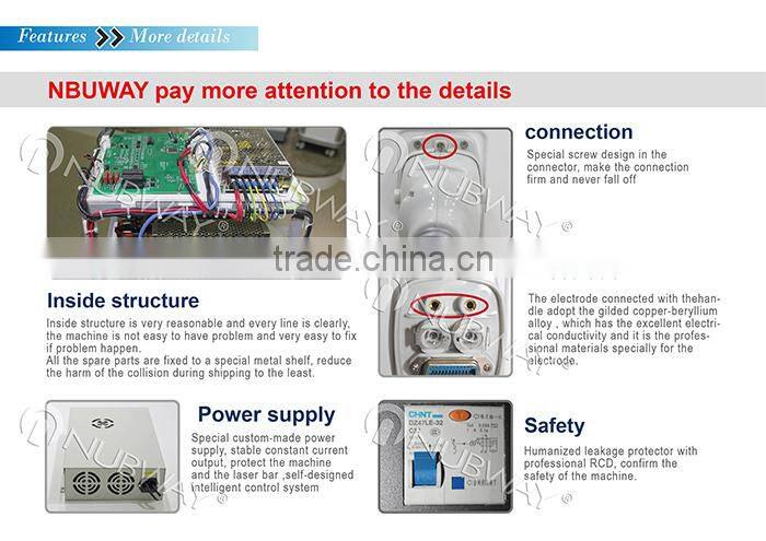 Permanent hair removal diode laser hair removal machine 808nm