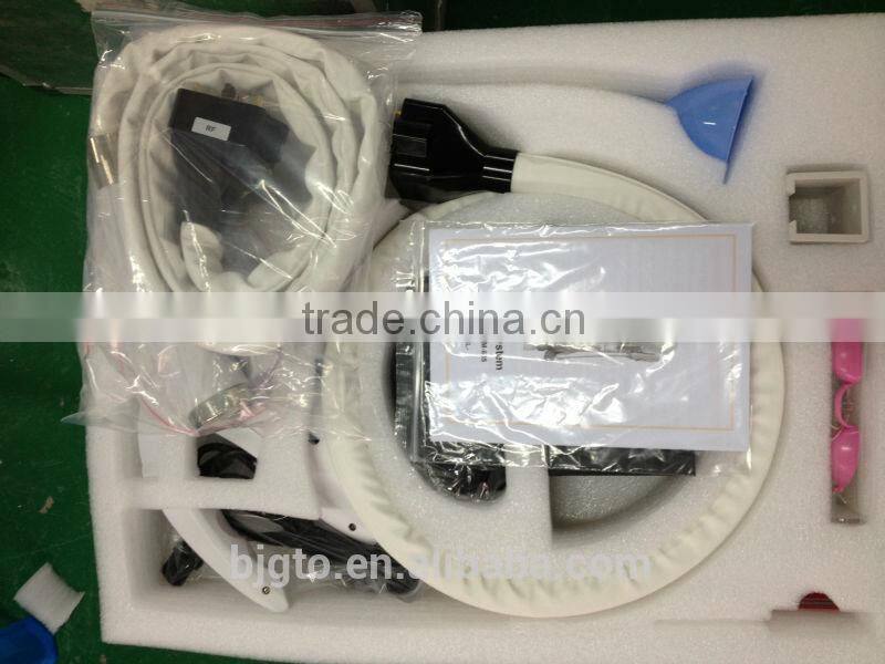 2014 Hot sale Vertical E-light(IPL+RF) beauty machine for hair removal and skin care