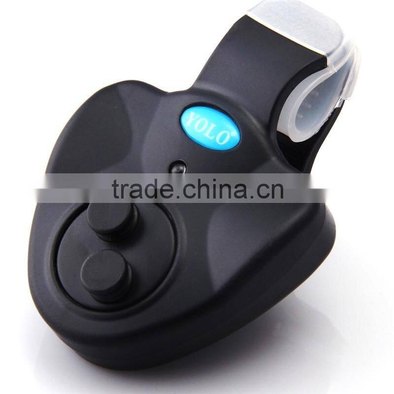 Electronic bite alarm Carp fishing bite alarms Fishing carp Alarm Finder Sound Alert Running LED Clip On Fishing Rod