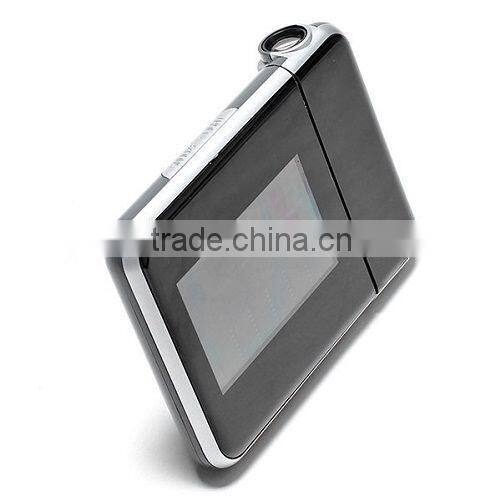 digital LCD weather projection alarm clock with colorful backlight