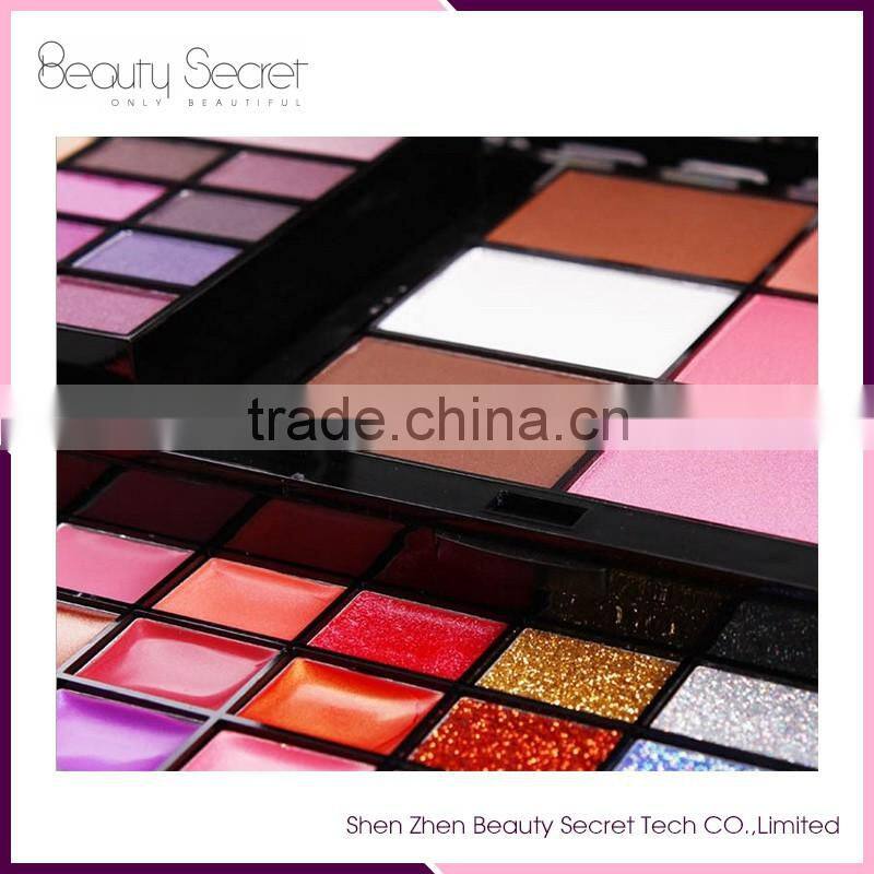 74colors Cosmetic makeup eyeshadow palette make your own style