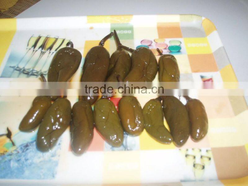 Good quality canned pickle green chili pepper