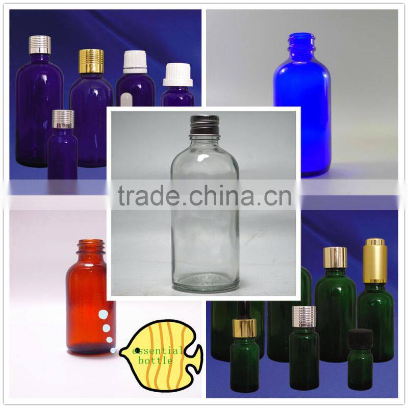 wholesale amber essential oil glass bottle with dropper