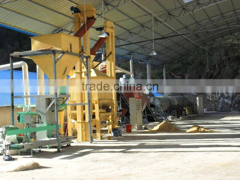 cooling equipment for fertilizer,pellets can be cooled completely and evenly