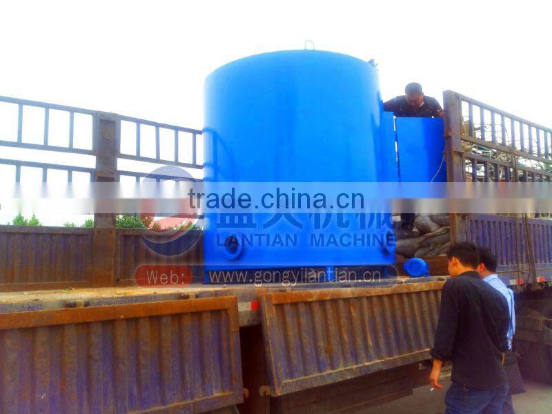 Round square factory price wood charcoal stove coconut shell carbonization furnace