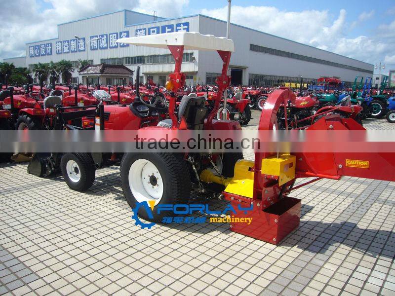 WC-6 WC-8 PTO wood chipper with CE certificate for farm tractors